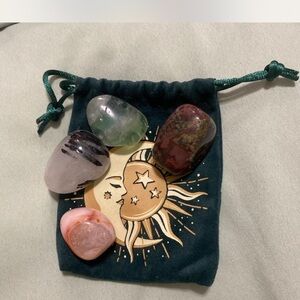 Earthbound Crystal Tumbles with Bag